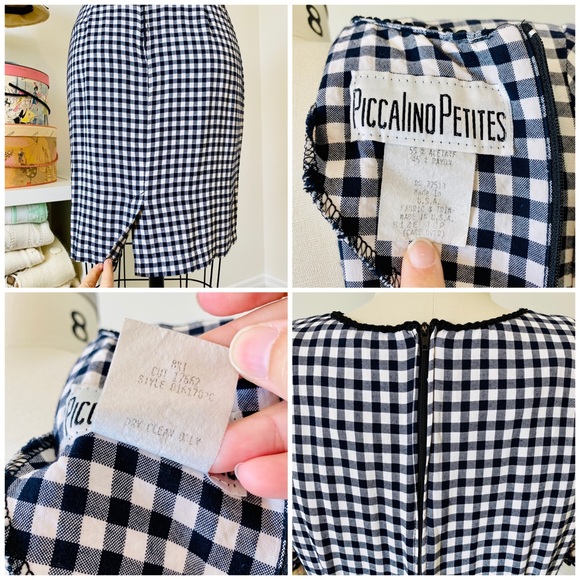 Vintage 80’s/90’s Buffalo Plaid Dress - Picture 16 of 16